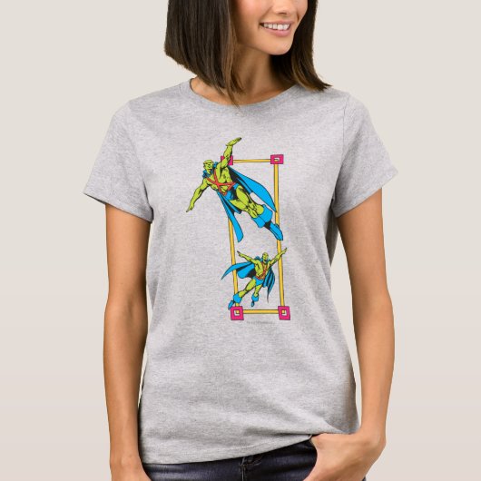 Martian Manhunter Soars T-shirt (Voorkant)