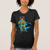 Martian Manhunter & Space Backdrop T-shirt (Voorkant)