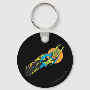 Martian Manhunter vliegt Sleutelhanger