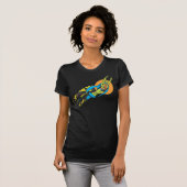 Martian Manhunter vliegt T-shirt (Voorkant volledig)