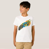 Martian Manhunter vliegt T-shirt (Voorkant volledig)