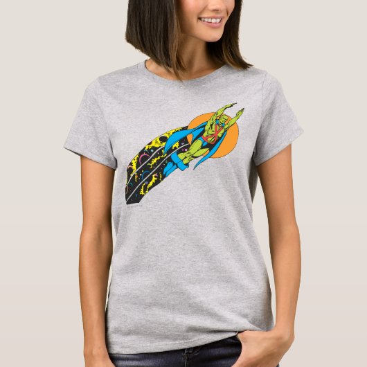 Martian Manhunter vliegt T-shirt (Voorkant)