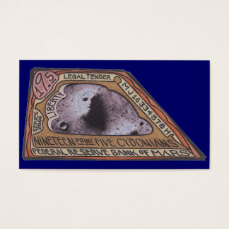 Martian $ Negentien Punt Vijf CYDONIANEN Opmerking Visitekaartje