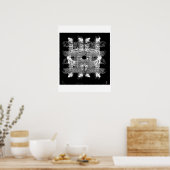 "Martian Poetry Artifact No. 0810110" Poster (Keuken)