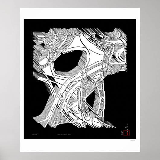 Martian Poetry Artifact Poster (Voorkant)