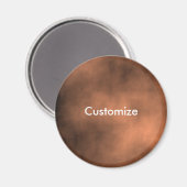 Martian Sand Storm - Sjabloon Magneet (Voorkant / Achterkant)