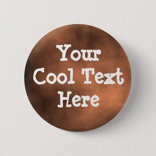 Martian Sand Storm - Sjabloon Ronde Button 5,7 Cm (Voorkant)