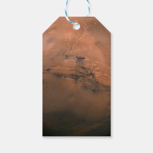 Martian Terrain Cadeaulabel (Voorkant)