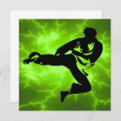 Martiele Kunst Boys Birthday Kaart (Voorkant / Achterkant)