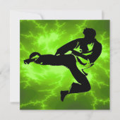 Martiele Kunst Boys Birthday Kaart (Voorkant)