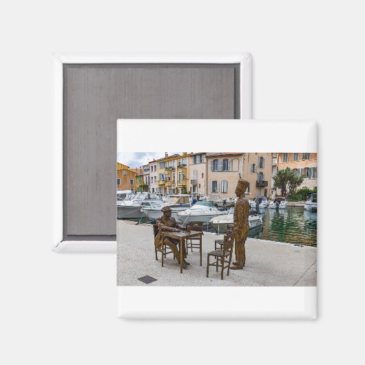 Martigues, la Venise rovençale Magneet (Voorkant / Achterkant)