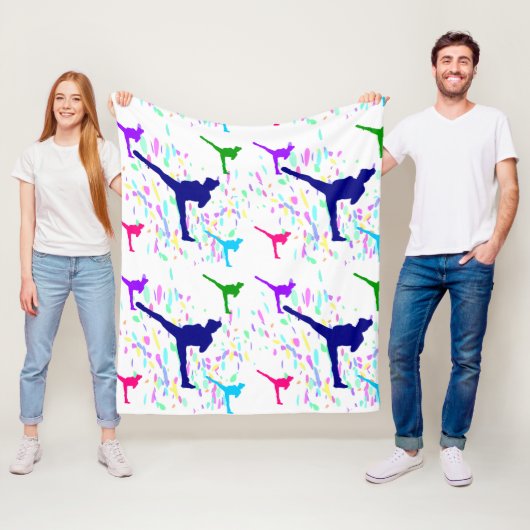 MARTIJEN - JUDO FLEECE DEKEN (In situ)