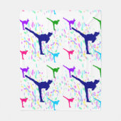 MARTIJEN - JUDO FLEECE DEKEN (Voorkant)