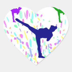 MARTIJEN - JUDO HART STICKER