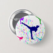 MARTIJEN - JUDO RONDE BUTTON 5,7 CM (Voorkant /achterkant)