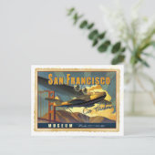 Martin 130 Flying Boat Briefkaart (Staand voorkant)