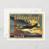 Martin 130 Flying Boat Briefkaart (Voorkant / Achterkant)