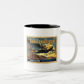 Martin 130 Flying Boat Tweekleurige Koffiemok