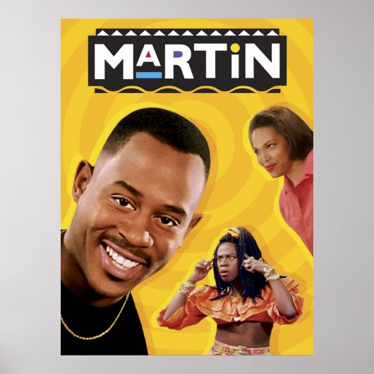 Martin 90s tv-Show en -serie Poster (Voorkant)