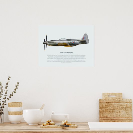 Martin-Baker MB5 Poster (Keuken)