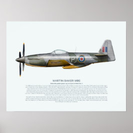 Martin-Baker MB5 Poster