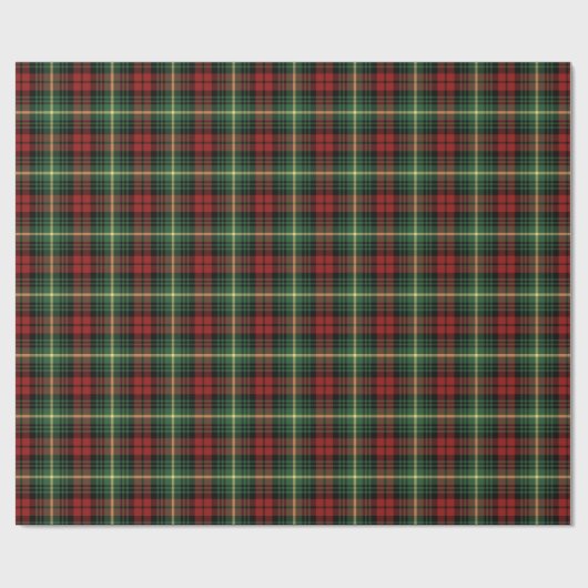 Martin Clan Tartan Cadeaupapier (Vlak)