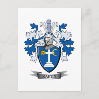 Martin Coat of Arms Briefkaart