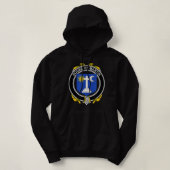 Martin Coat of Arms Family Crest Hoodie (Design voorkant)