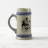 Martin Coat of Arms Stein - Familiecrest Bierpul (Links)