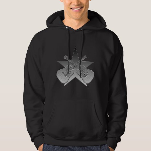 Martin D28 Metallic Star Hoodie (Voorkant)