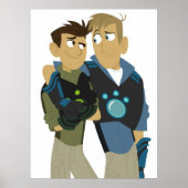 Martin en Chris Kratt Wild Kratts Poster (Voorkant)