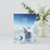 Martin F-22 Verticaal briefkaart (Staand voorkant)