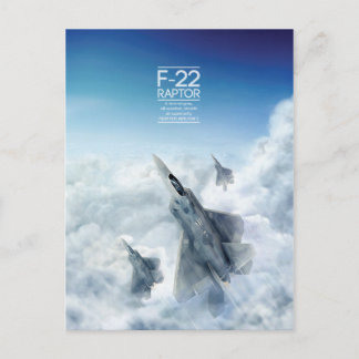 Martin F-22 Verticaal briefkaart