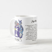 Martin Family Crest Mok (Voorkant links)