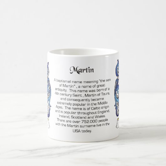 Martin Family Crest Mok (Center)