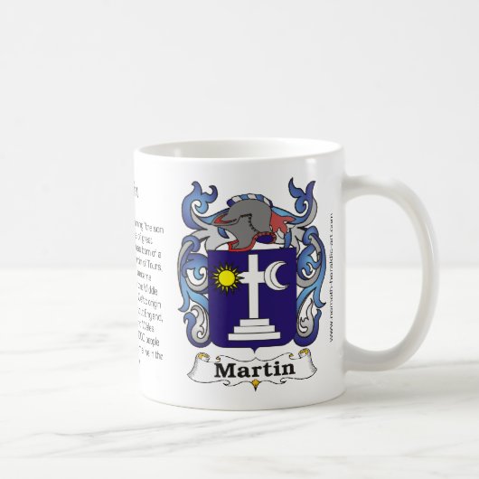 Martin Family Crest Mok (Rechts)