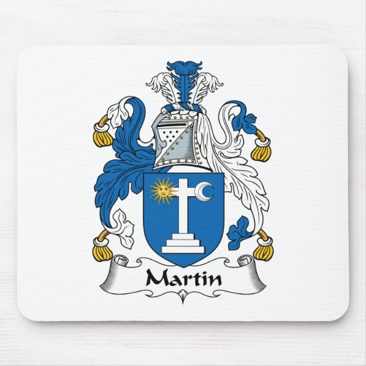 Martin Family Crest Muismat (Voorkant)