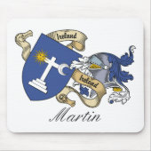 Martin Family Crest Muismat (Voorkant)