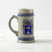 Martin Family Crest Stein Bierpul (Links)