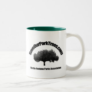 Martin-Fontana Parks Association Tweekleurige Koffiemok