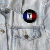 Martin Franse vlag Ronde Button 5,7 Cm (In situ)