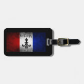 Martin French Flag Bagagelabel (Voorkant horizontaal)