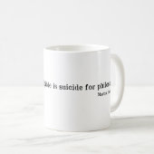 Martin Heidegger Koffiemok (Voorkant rechts)