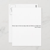 Martin Heidegger shirt 1 Briefkaart (Voorkant / Achterkant)