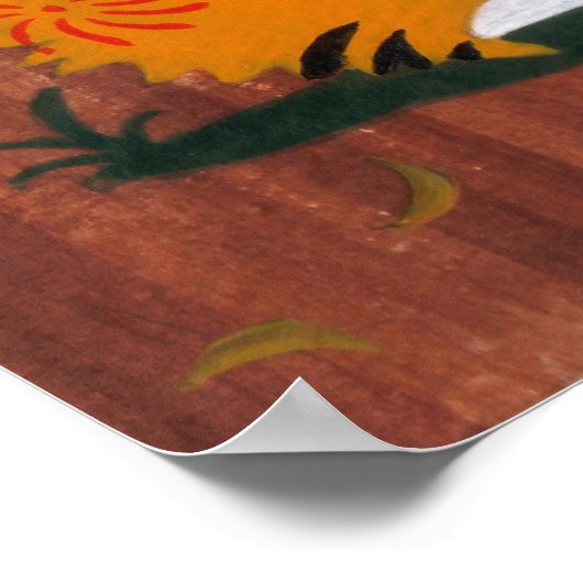 Martin Hsu - Autumn Tiger Poster (Hoek)