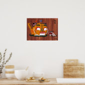 Martin Hsu - Autumn Tiger Poster (Keuken)