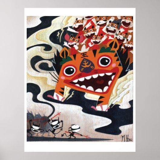 Martin Hsu - Vermoord hen met Laughters Poster (Voorkant)