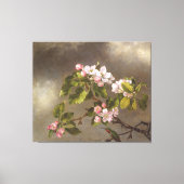 MARTIN J. HEADE - Kolibrie en appelbloesems - Canvas Afdruk (Voorkant)