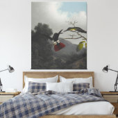 MARTIN J. HEADE - Zwarte mango - 1863-64 - Canvas Afdruk (Insitu (Slaapkamer))