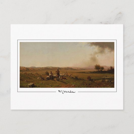 Martin Johnson Heade #113 - Fine Art Briefkaart (Voorkant)